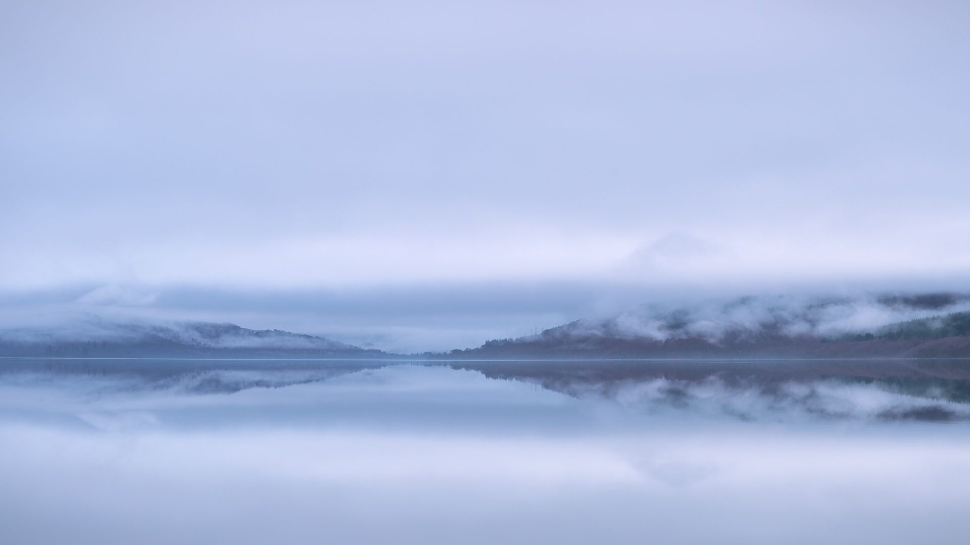 Display image: Blue Stillness, Loch Rannoch