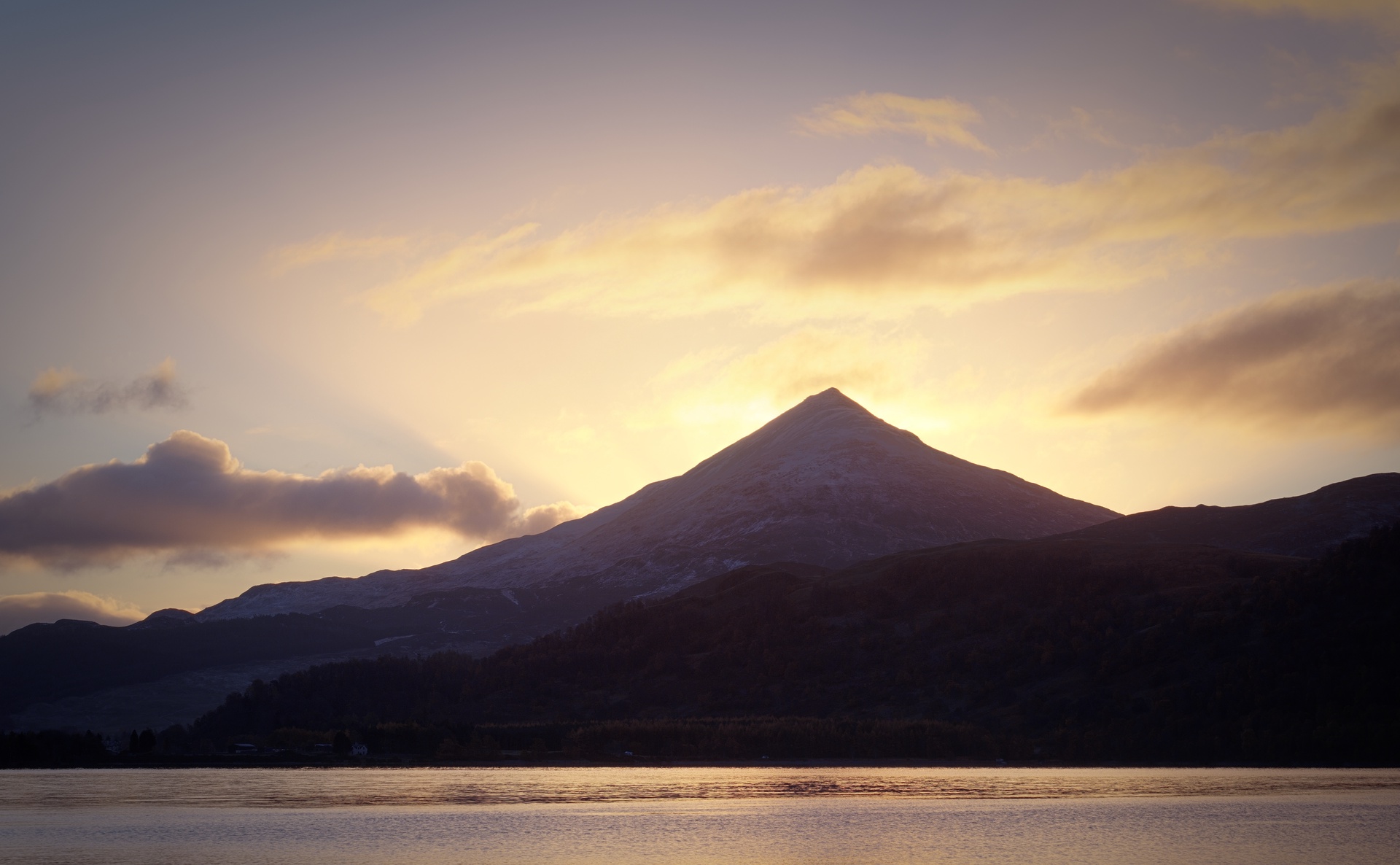 Display image: Dawn, Loch Rannoch