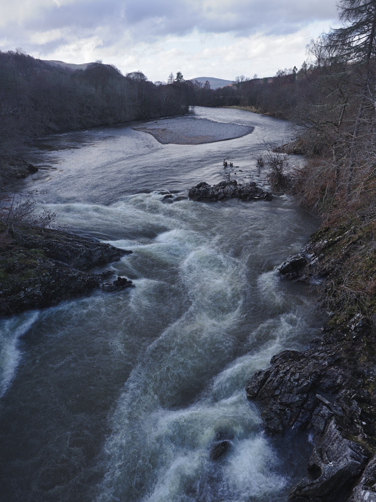 Display image: Upstream, River Garry