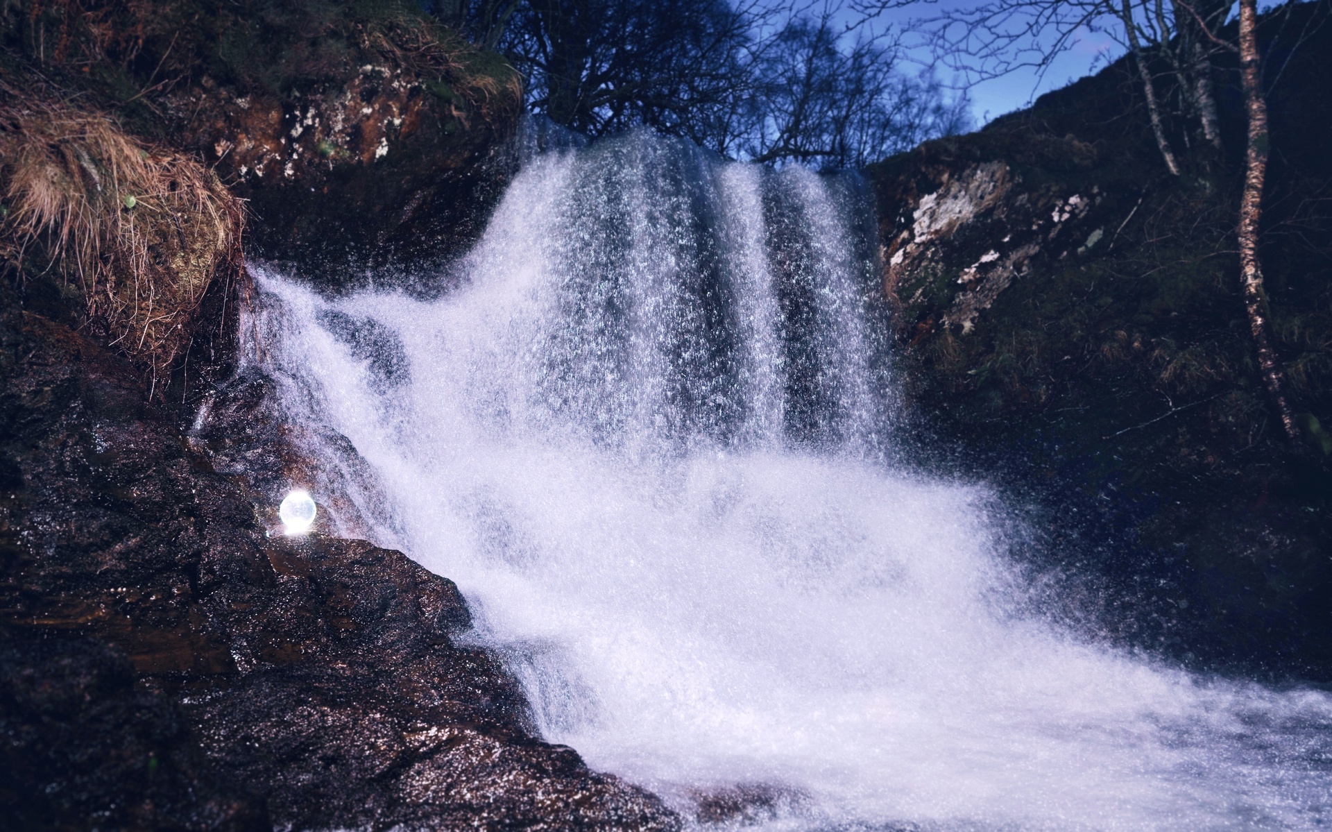 Display image: Waterfall, Strath Fionan